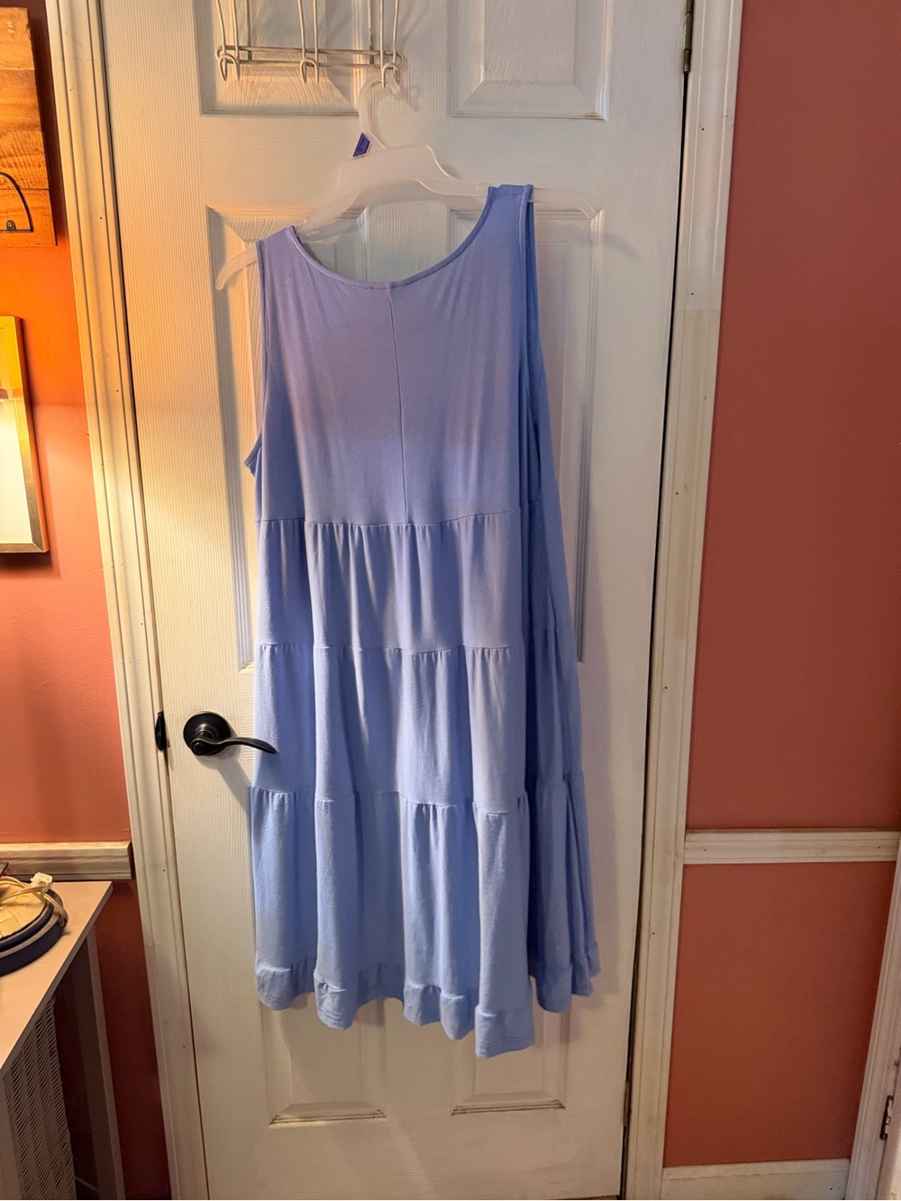 ($5 SALE) periwinkle tiered dress - Picture 3 of 7